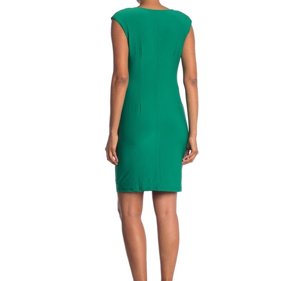Carmen Marc Valvo green dress - NWT - Picture 2 of 8